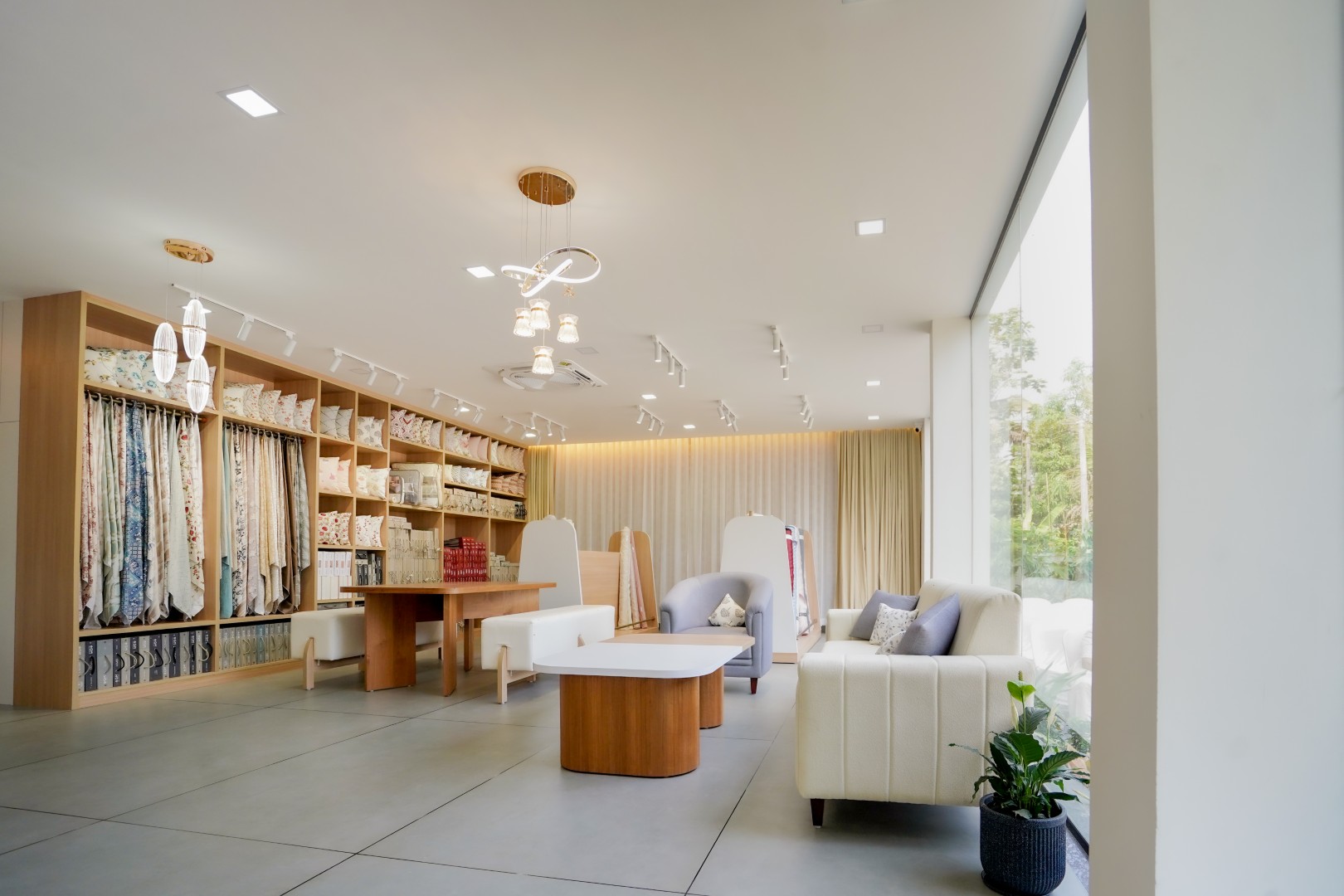 Luxury curtain detail